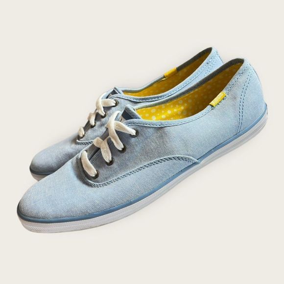 Keds Shoes - 🐚 Keds Champion Women's Sz 8.5 Light Blue Denim Low Casual Sneakers